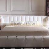 Foshan Modern Design Italian Leather Bed Design Furniture Wooden Bed Room Furniture MB1103 Quality Choice thumbnail-1