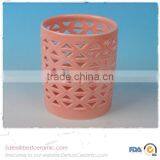 Ceramic Porcelain Cut Out Window T-light Holder thumbnail-5