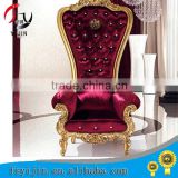 Wedding Bride Golden Crown Chair