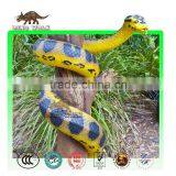 Life Size Emulation Realistic Fiberglass Snake Replica