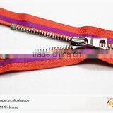 Wholesale No 5 Reflective Metal Zipper With Customized Slider thumbnail-1