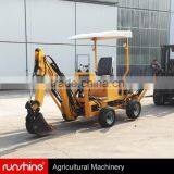 website: runshinemachine Best quality towable backhoe