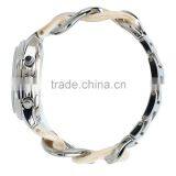 Custom Brand Lady Vogue Oem Japan Movt Chronograph Quartz Women's Stainless Steel Acetate Watch Waterproof 5ATM thumbnail-3