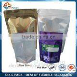 Foil Lined Stand Up Pouch Bag With Zipper For Snack Food Packaging(FDA Approved) thumbnail-3