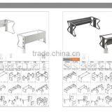 China Supplier Hot Sale High Precision Stainless Steel Leg Bracket