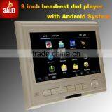 9" Headrest Android Car Dvd Player With Touch IR FM SD USB WIFI 3G