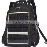 Waterproof High Efficient 8w Convenient Leather Solar Charger Bagpack For Mobile Phone Iphone Digital Camera MP3 MP4 GPS thumbnail-1