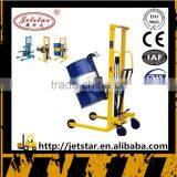 500kg hand manual oil drum hydraulic pallet forklift