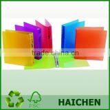 China Manufacture Colour Assorted Transparent Arch Files A4 Size