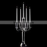 Clear Crystal Candelabra Votive for Party Centerpieces