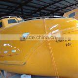 FRP Totally Enclosed Free Fall Fire-protective Lifeboat With Davit thumbnail-1