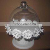 Beautiful French White Wholesale Metal Cake Stand