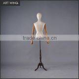 Display Ladies Cheap Dressmaker Linen Dress Forms With Legs Mannequin thumbnail-1