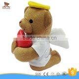 Good Quality Prayer Bear Plush Toy Custom Made Soft Prayer Bear Toy With Heart Shape Voice Recorder thumbnail-2