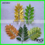 China New Arrival 18 Branches Cheap Artificial Leaves for Decoration