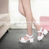 Fashionable Elegant High Heel Shoes Ladies Sanals thumbnail-3