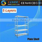 Metal Cabinet Shelf Brackets/Vegetable Shelf/Stainless Steel Commercial Kitchen Shelf (SY-RK515P SUNRRY) thumbnail-1