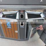 Wooden Brown Paint Led Customized Light Box With Trash Bin thumbnail-6