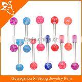 Free Sample Custom Tongue Rings Hot Sell Colorful Body Jewelry thumbnail-2