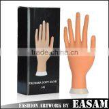 Easam Professional False Hand for Nail,nail Art Training Hand