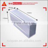 6063 Silver Anodizing Aluminium Enclosure Power Supply Enclosure thumbnail-4