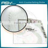 High Security Intaglio Printing Anti-Counterfeit Sticker Quality Choice thumbnail-6