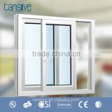 China manufacture pvc profile sliding glass window