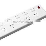 Power Strip Australian Power Strip SAA Power Strips, 6-outletpower Board With Cable 4V-75 3X1.0mm2