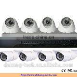 8ch 720P Sensor Ahd Dvr Kit,4pcs Waterproof Bullet Camera,4pcs Dome Camera,720P AHD Camera,home Security Dvr System