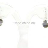 Labradorite Oval Cabochon 925 Sterling Silver Earring thumbnail-3