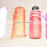 Manual Open Alumin Frame Hand Open 5 Folds Wallet Pocket Umbrella With Logo Customer Design thumbnail-5