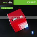 Hot Sale Cubic Rainbow Cube Led Waterproof Small Bluetooth Speaker thumbnail-5
