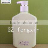 Personal Care Use 450ml PET Plastic Bottle and Lotion Pump