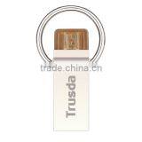 V90 OTG Mobile U Disk (MICRO USB + See Double Interface) Double Plug Dual Personality USB f for Christmas Promotion