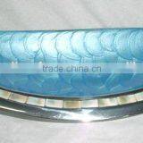 Aluminium Oval Dish With MOP & Enamel thumbnail-1