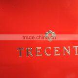 Popular China Red Gift Paper Packaging Bag Shopping Paper Bag With Handlle for Shopping Wtih Beautiful Flowers