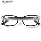 NO MOQ Lastest Luxury Diamond Eyeglass Frames Lady Vintage Acetate Optical Frames 602R thumbnail-4