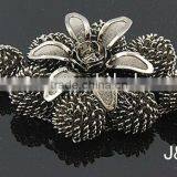 Metal Ornament for Garment Accessory With Rhinestones
