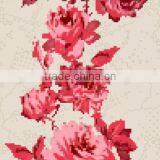 2015 New Design Roses Flowers Wallpaper for Wedding Decoration in China thumbnail-2