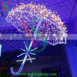 2016 New 3D Motif Waterproof Hanging Street Decorative Umbrella Light thumbnail-3