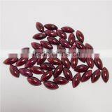 NATURAL GARNET CABOCHON GOOD COLOR & QUALITY 6X12 MM MARQUISE LOT