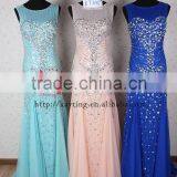 Graceful Handmade Beading Chaozhou Evening Dress Young Girl Turkish Muslim Dress thumbnail-4