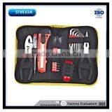24Pcs Ratchet Bits Combined Yellow Tools Bag Set