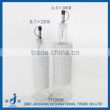 Cooking Olive Oil Storage Glass Container With Metal Lid thumbnail-1