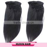 Silky Straight Wave Bohemian Remy Clip In Human Hair Extensions For Wholesales thumbnail-2
