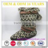 Long Cashmere Knitted Women Boots thumbnail-1
