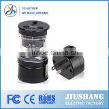 Portable Multi USB Port Female To Male Electrical Plug Converter Adapter