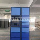 Paystation,blue,smart Parcel Locker,double Column