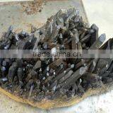Natural Rock Long Points Black Smoky Crystal Cluster for Sale thumbnail-4