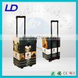 High Quality Strong Exhibiton Carton Trolley Display Case With 8 Years Experience thumbnail-4